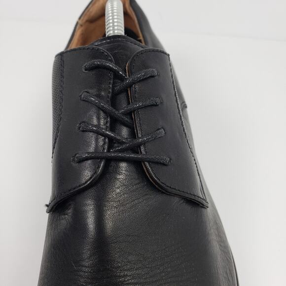 Florsheim Postino Cap Mens Size 11 D Black Leather Oxford Dress Shoes 15149-001 main image 5